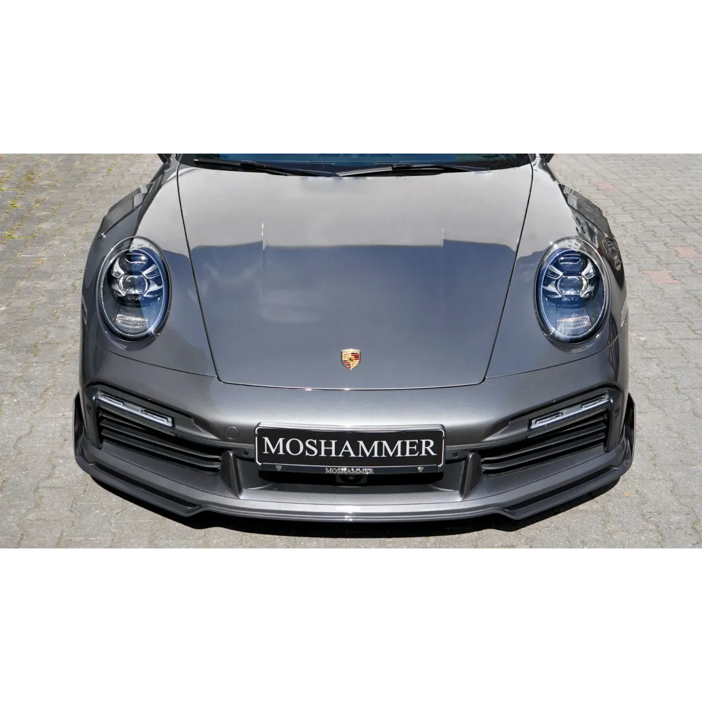 moshammer porsche 992 turbo s carbon fender louvers