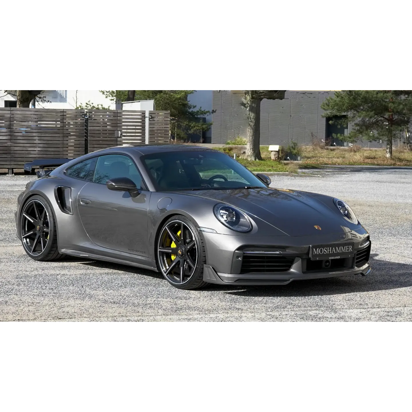 moshammer porsche 992 turbo s front spoiler