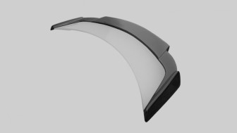 Moshammer 991 Turbo Rear Wing Spoiler
