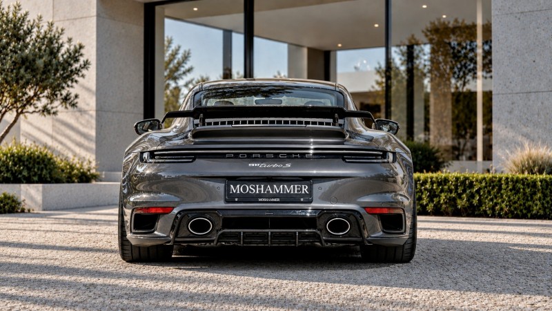 Moshammer 992 Turbo Ultimate Evo Heckflügel
