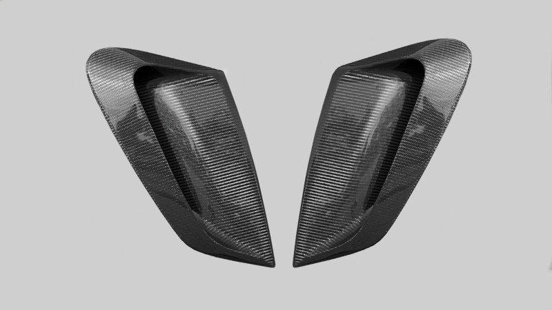 Moshammer 992 Turbo Ram Air Scoops