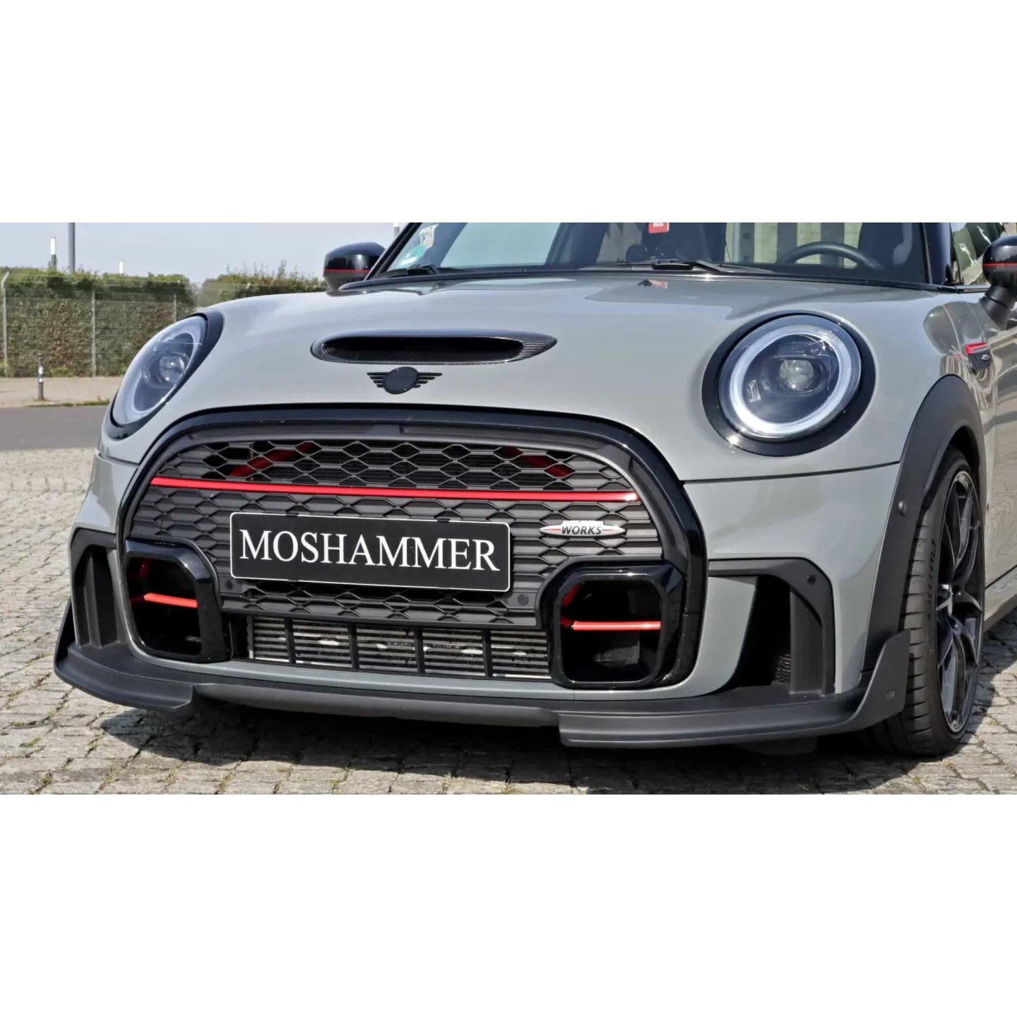 front spoiler for mini jcw f56 lci2