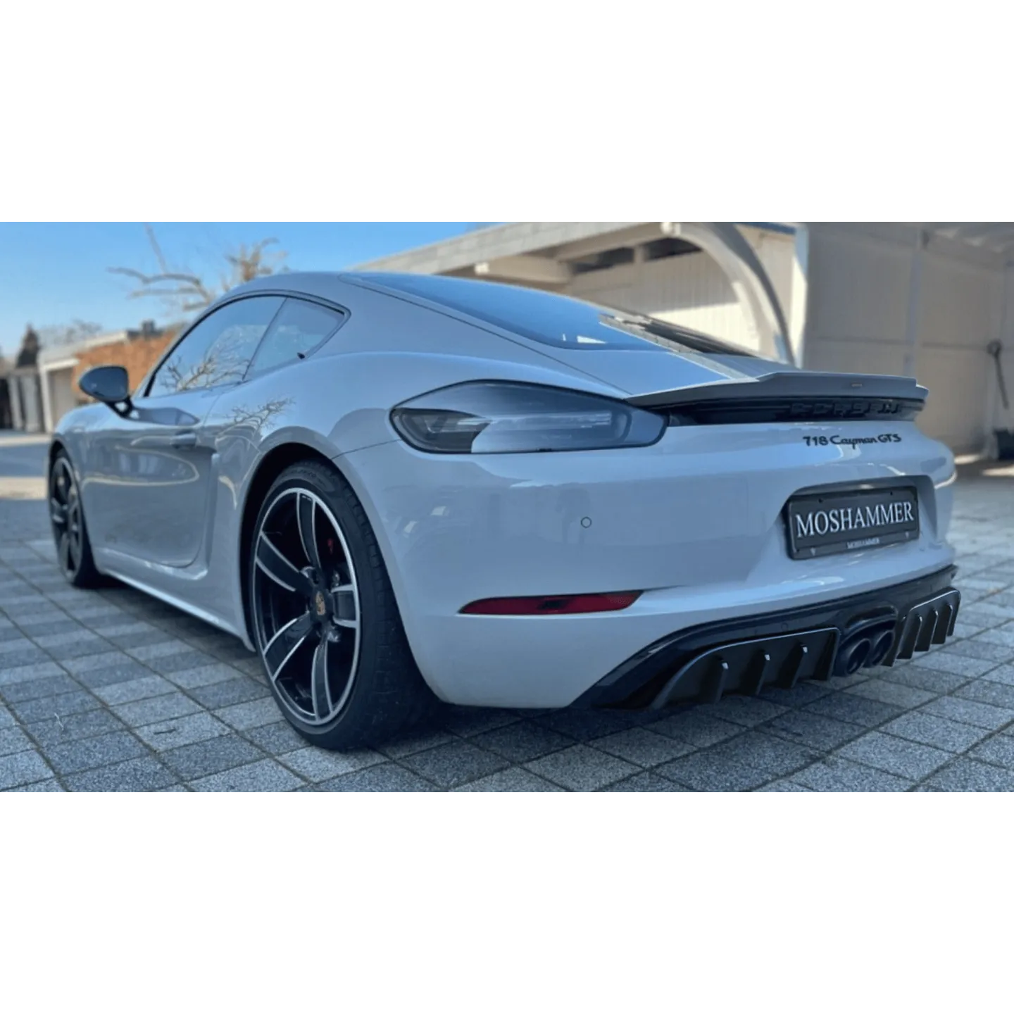 Moshammer Porsche 718 gts rear diffuser
