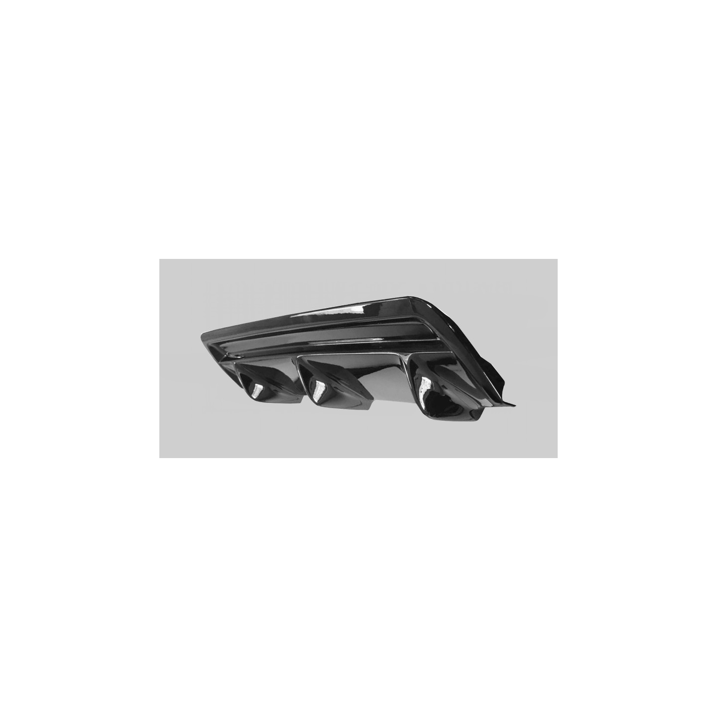 Moshammer S-Class W221 Rear Diffuser insert