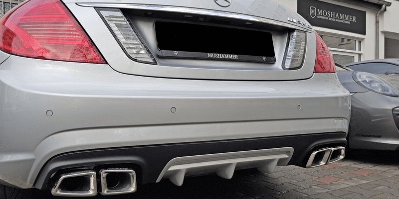 Mercedes-W216-AMG-CL63-rear-diffuser-diffusor
