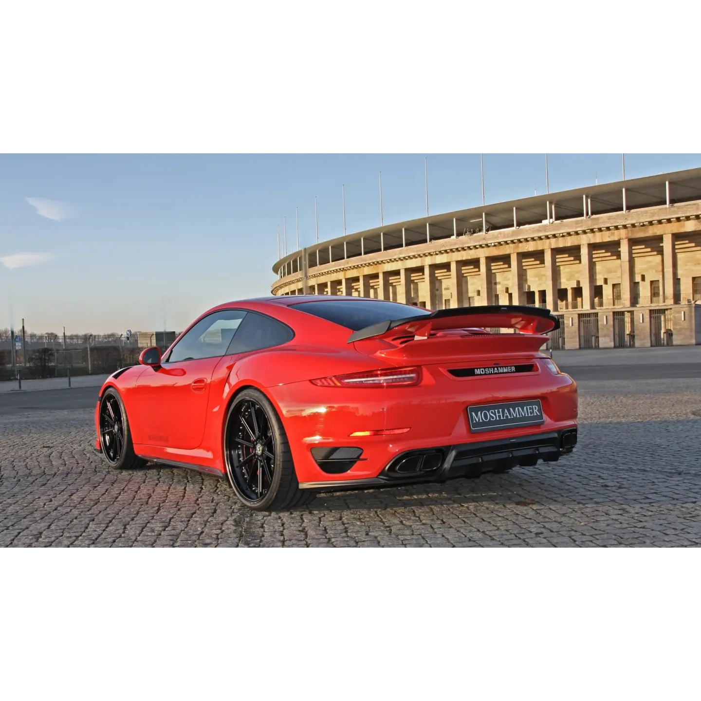 moshammer 991.1 Turbo rear diffuser - aero kit