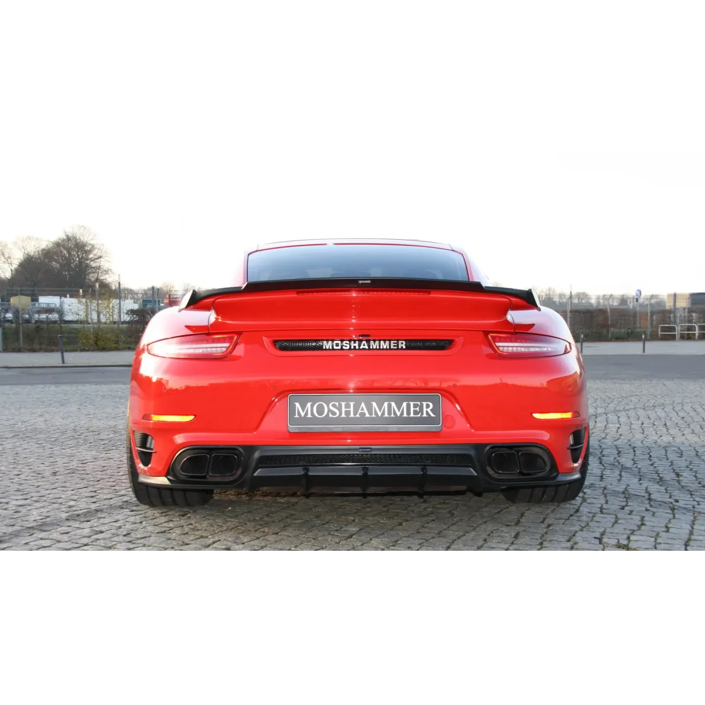moshammer 991.1 Turbo rear diffuser - rear view II