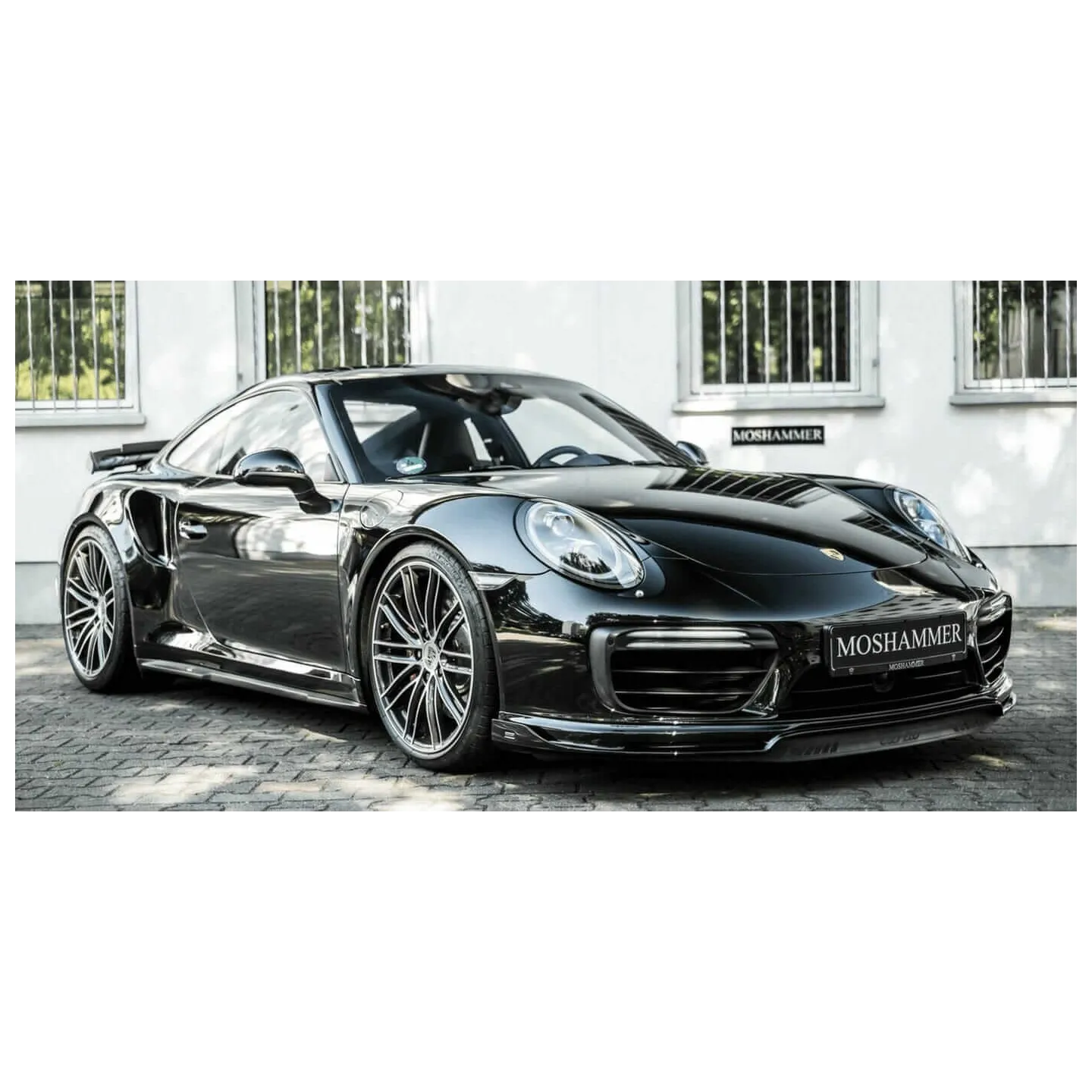 moshammer 991 Turbo Spoiler Evo2 - black