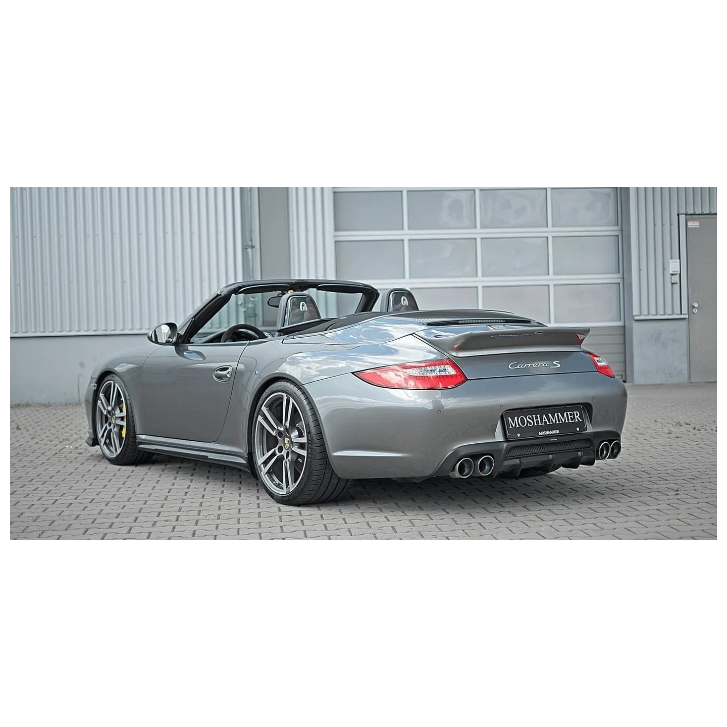 Porsche-997-Carrera-S-Cabrio-Ducktail-Diffuser-Xpipe-Lowering-TraditionRS-Bodykit-MOSHAMMER-1400-3-4