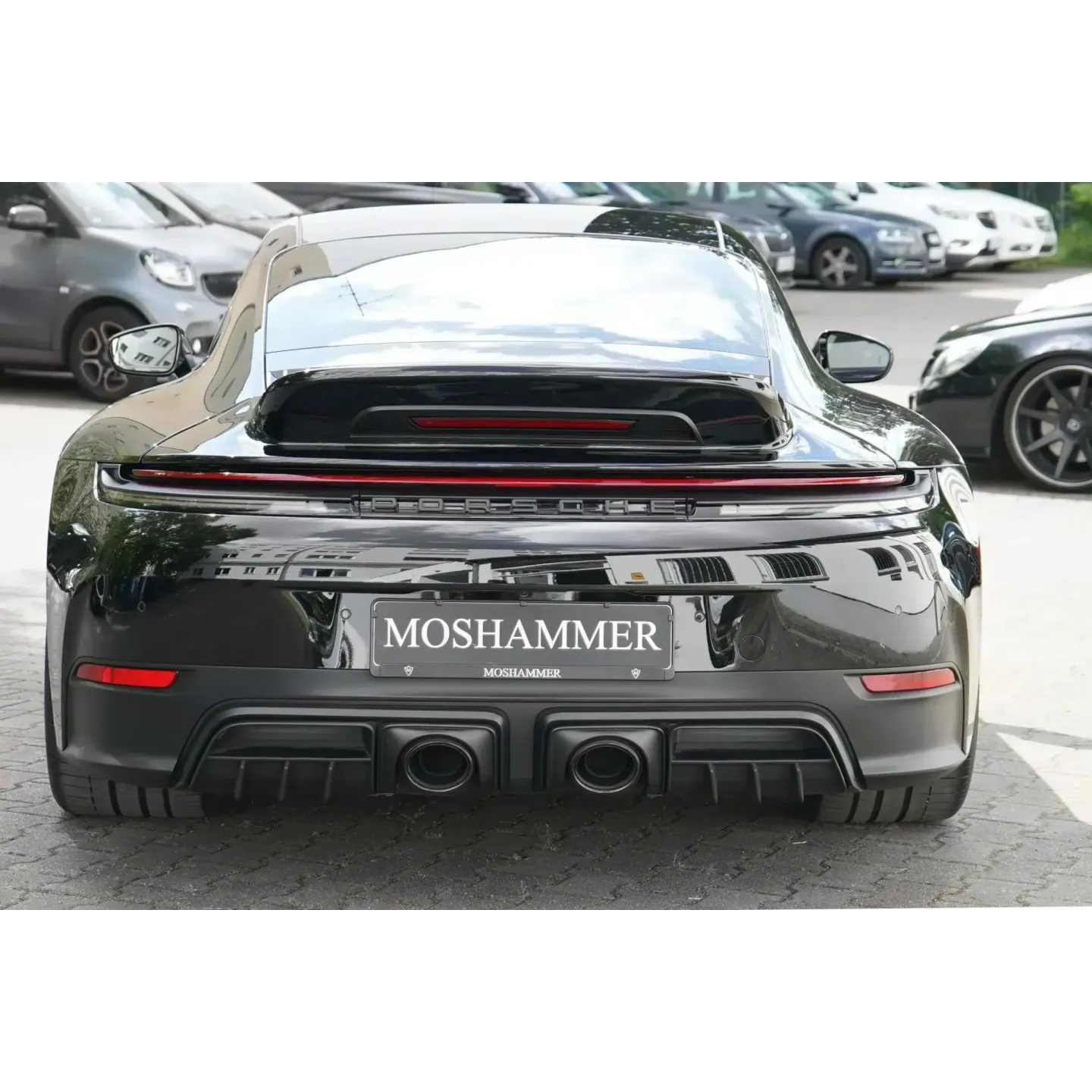 porsche 992.2 gts ducktail diffuser
