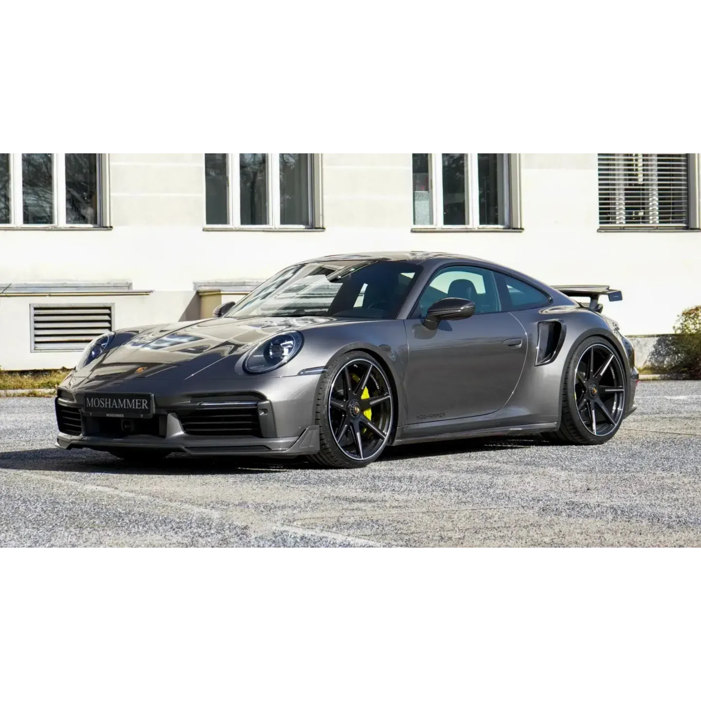 moshammer porsche 992 turbo s front spoiler