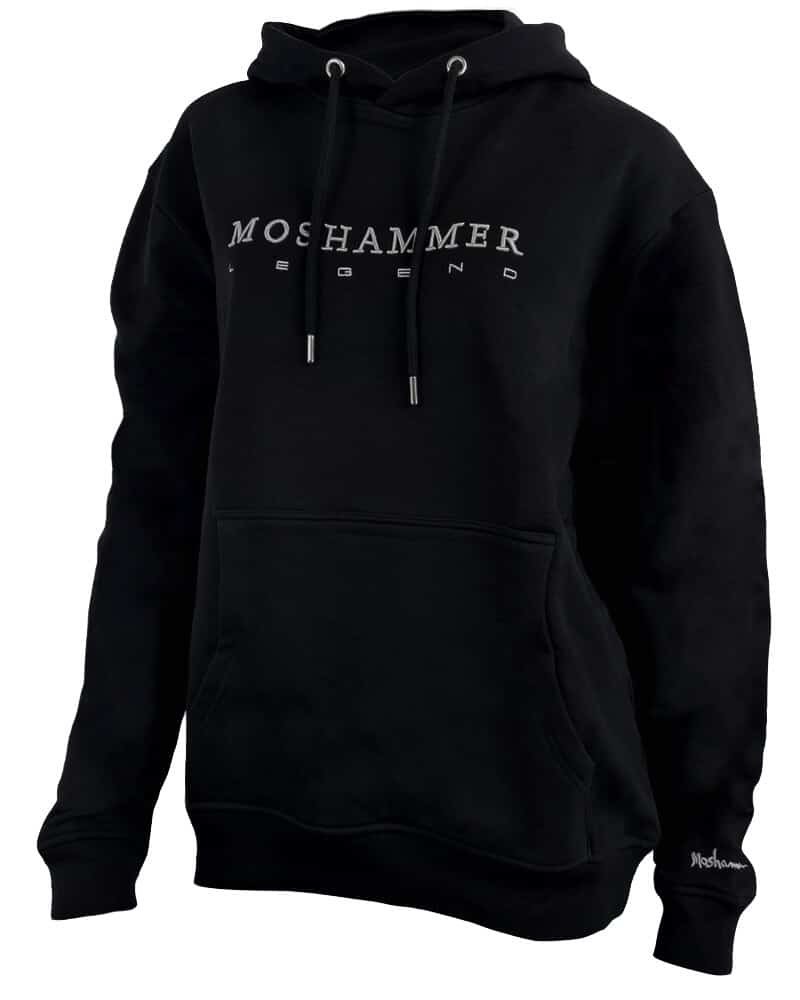 Moshammer womens black hoodie