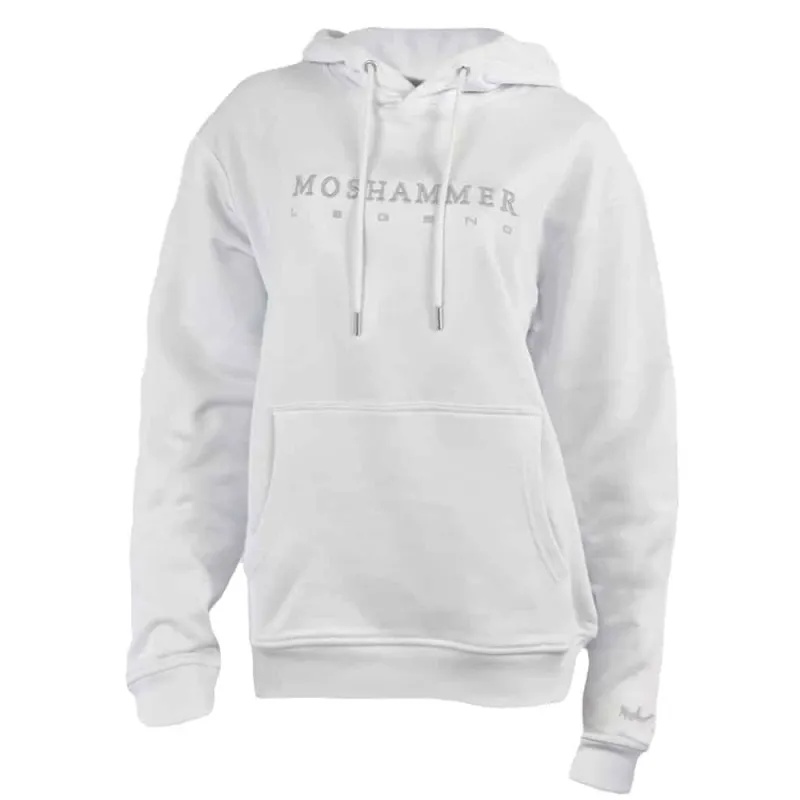 Moshammer womens white hoodie