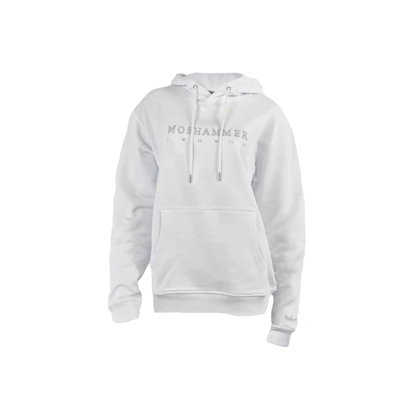 Moshammer womens white hoodie