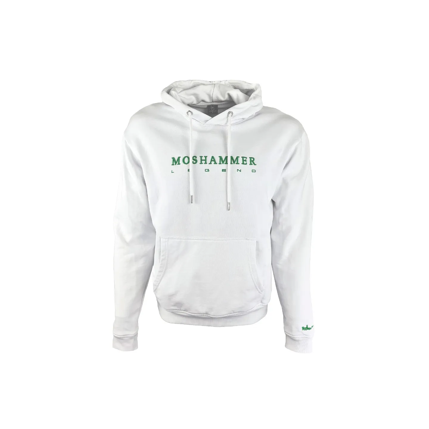 Moshammer fashion hoodie white-green