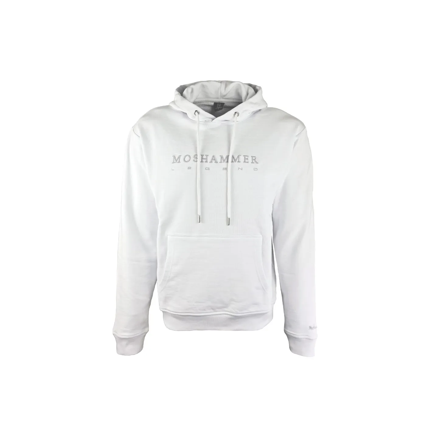 Moshammer Fashion Hoodie white-grey