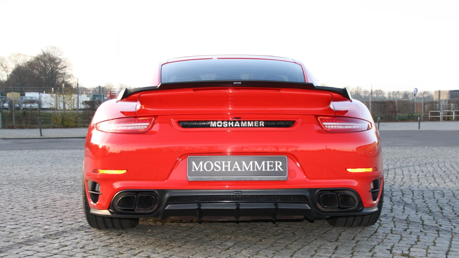 moshammer 991.1 Turbo rear diffuser - rear view II