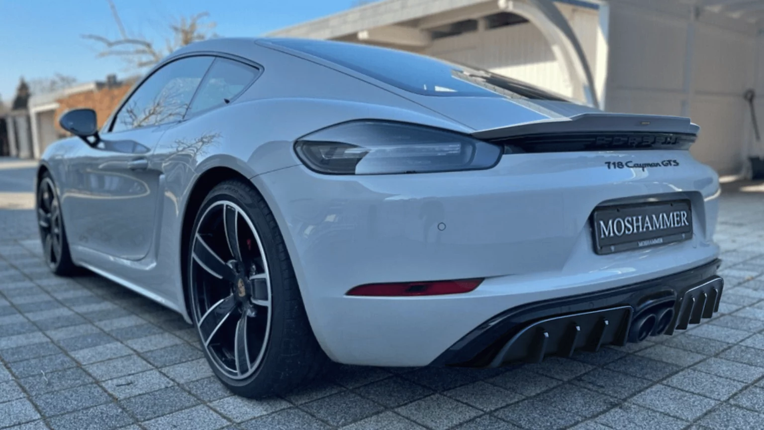 Moshammer Porsche 718 gts rear diffuser