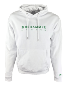 Moshammer fashion hoodie white-green