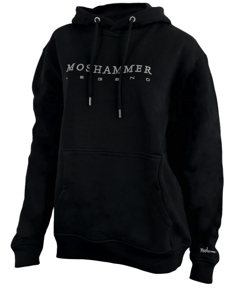Moshammer womens black hoodie