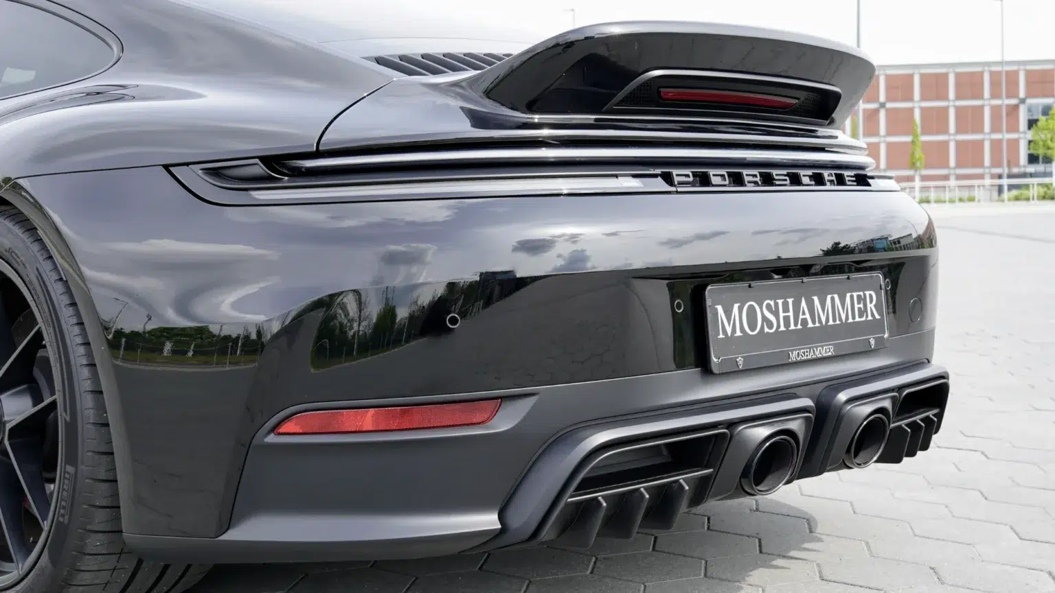 Moshammer 992.2 Rear Diffuser GT Evo