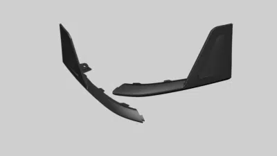 Moshammer 992.2 GT EVO Front Spoiler Wings