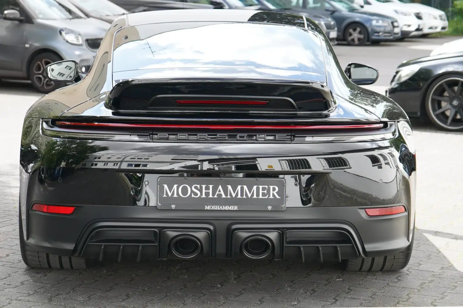 porsche 992.2 gts ducktail diffuser