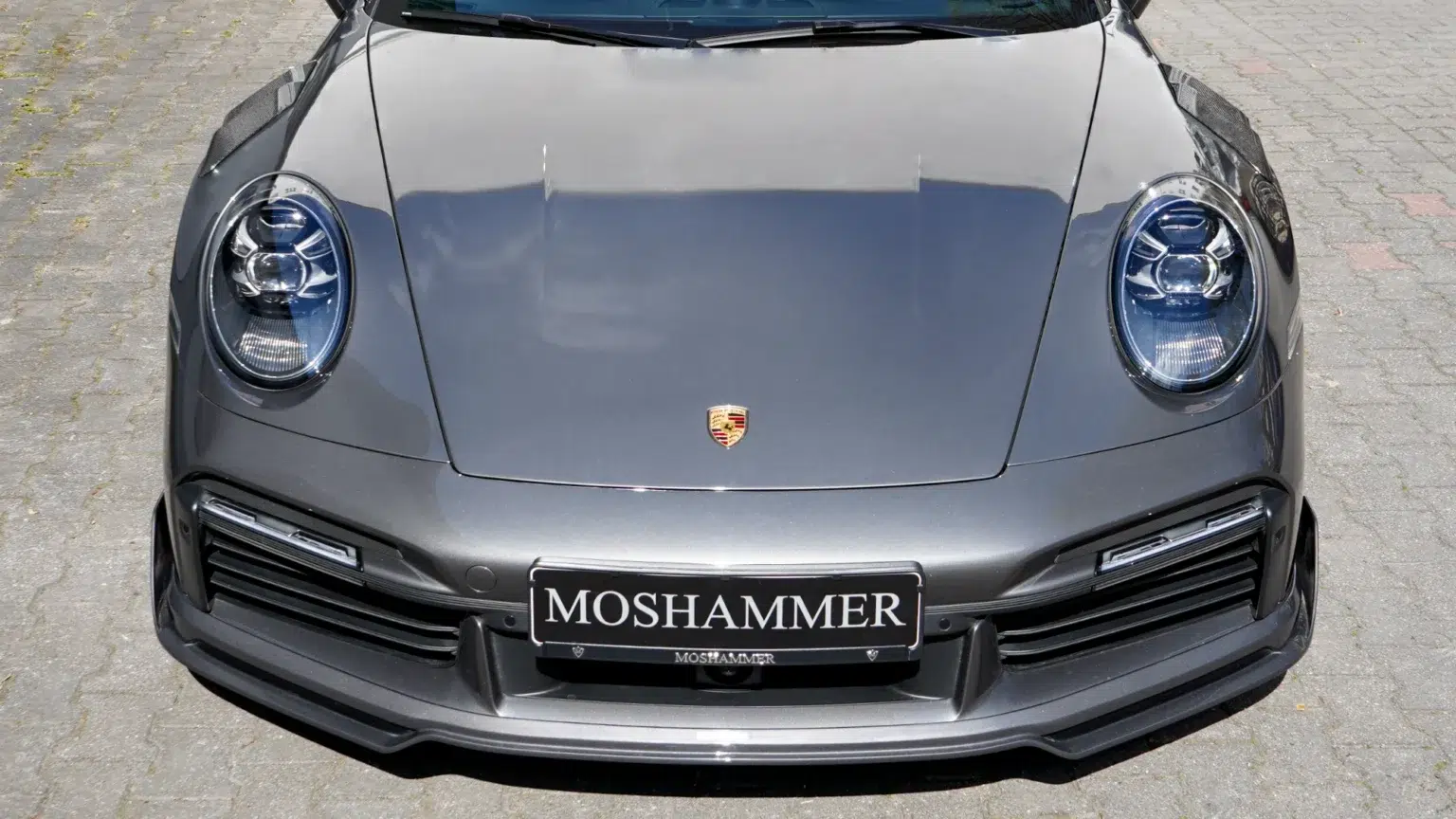 moshammer porsche 992 turbo s carbon fender louvers