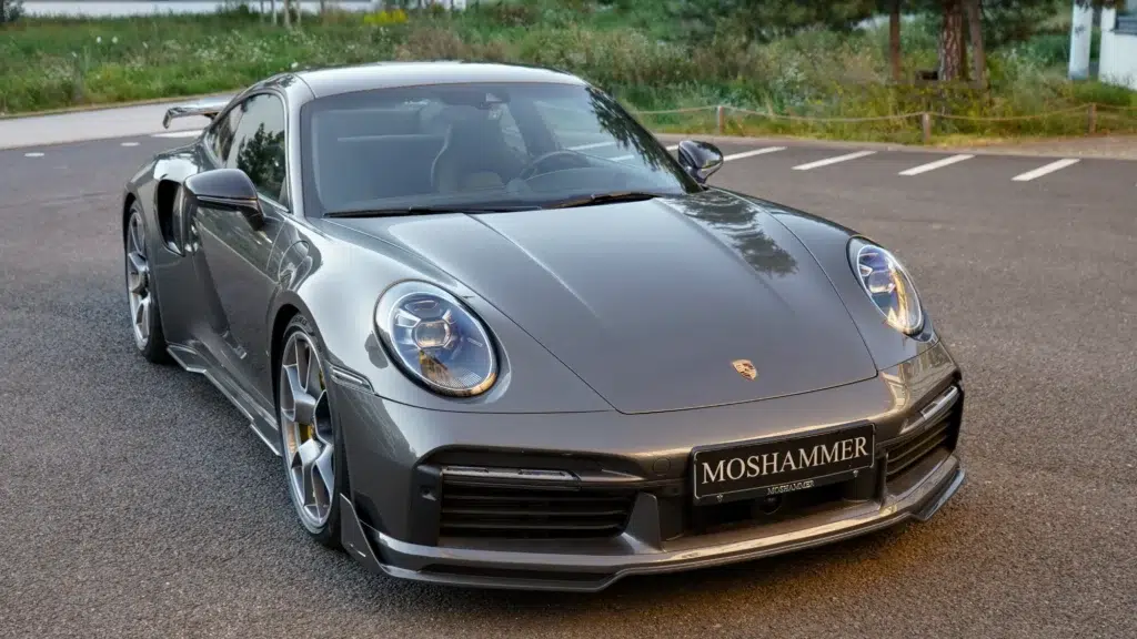 porsche 992 turbo s front spoiler