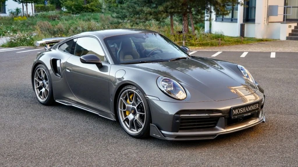 porsche 992 turbo s front spoiler