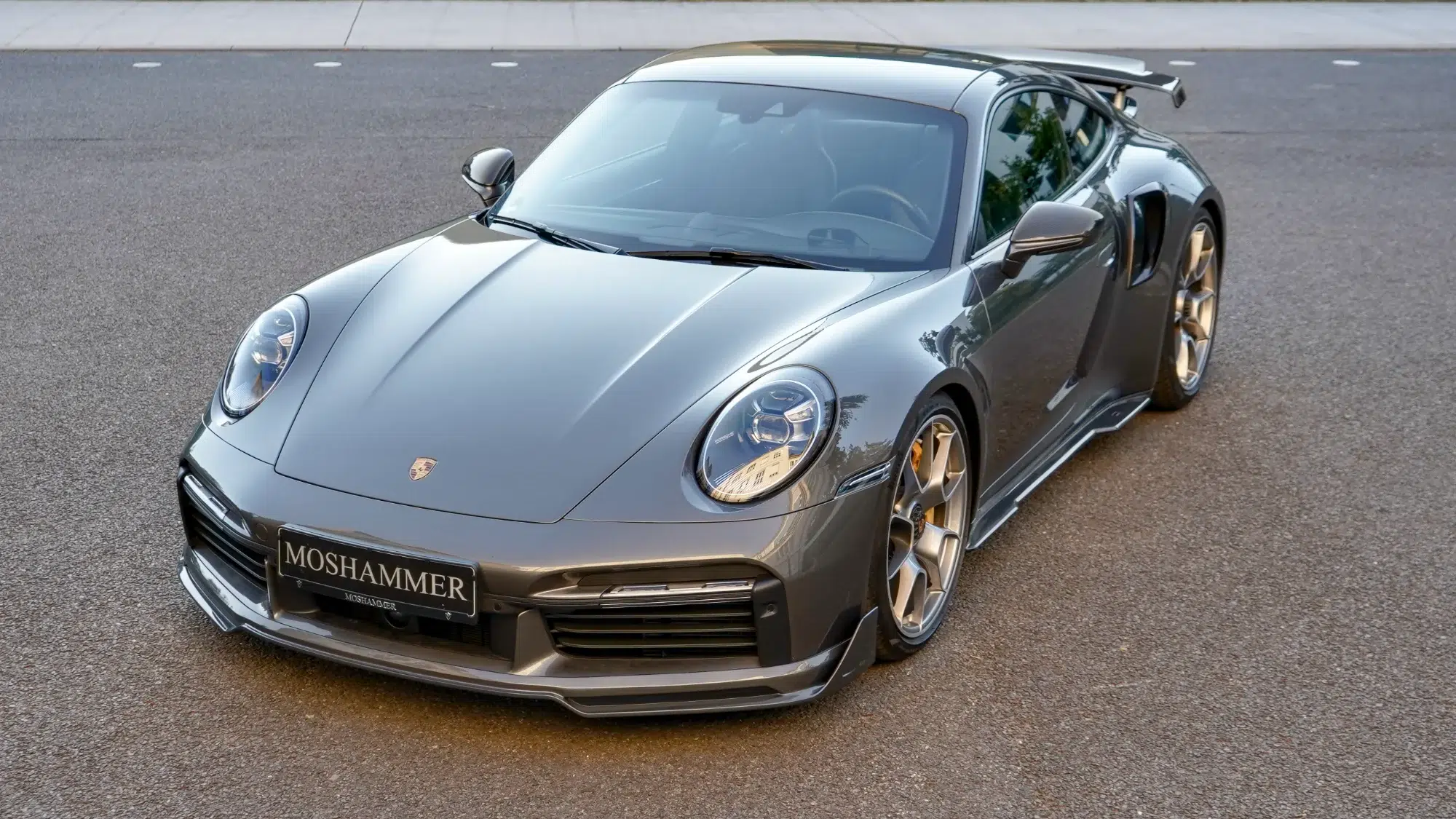 porsche 992 turbo s front spoiler