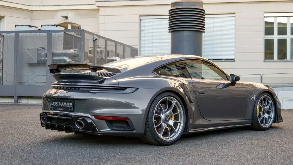 porsche 992 turbo s rear spoiler