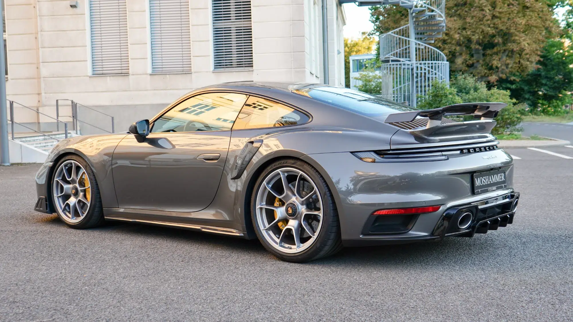 porsche 992 turbo s side skirts wings