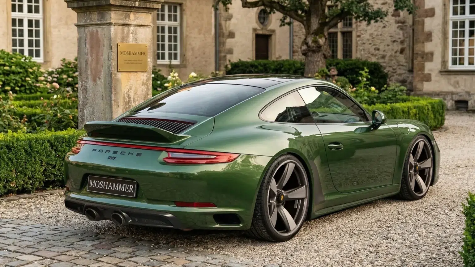 moshammer porsche 991.2 ducktail