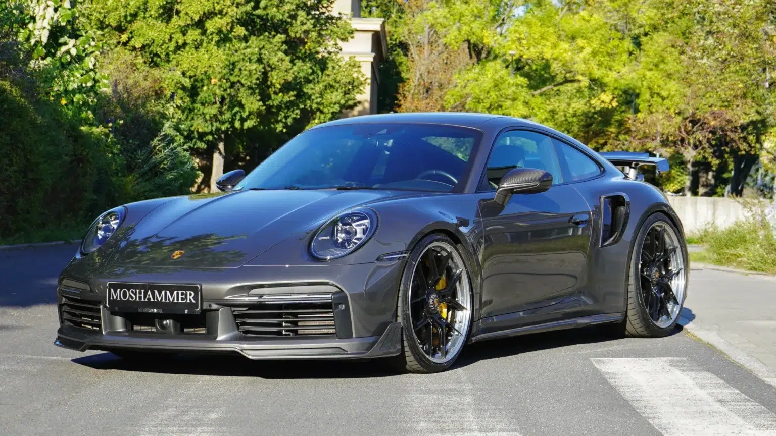 porsche.992turbos.moshammer.front.spoiler.side.skirts.ram.air.scoops