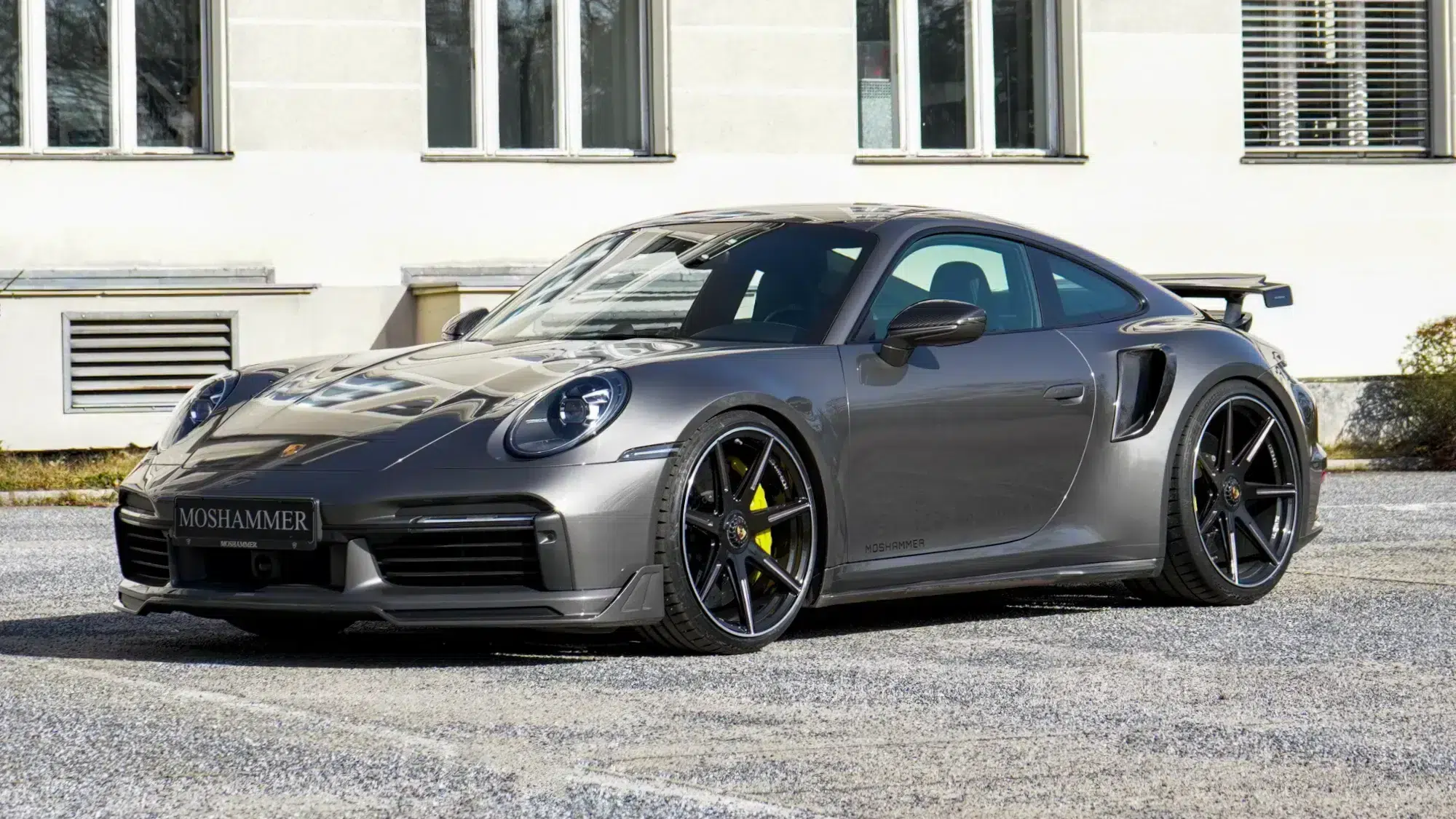 moshammer porsche 992 turbo s front spoiler