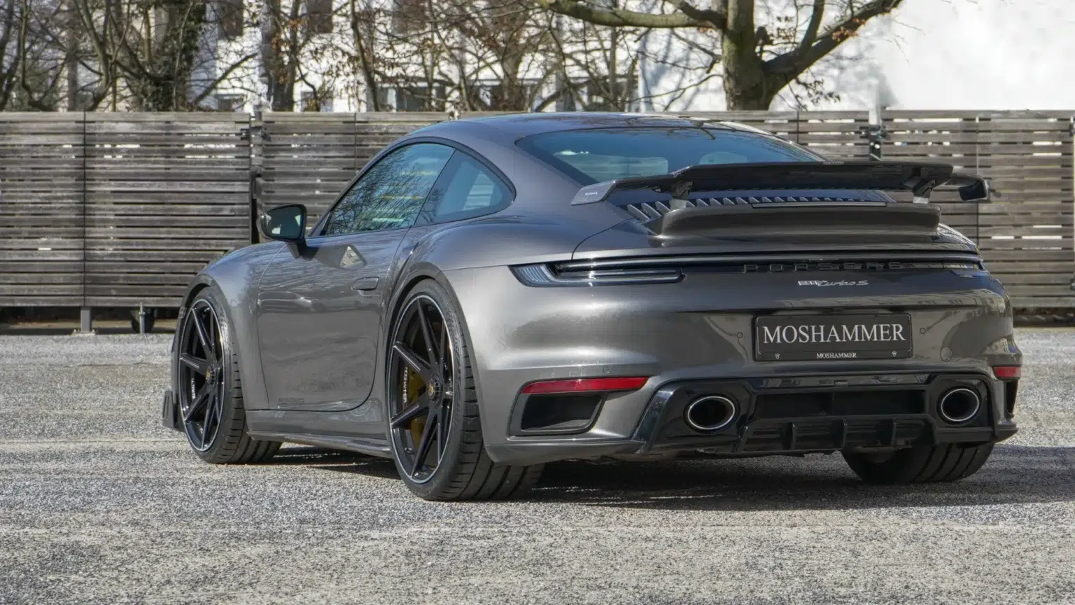 moshammer porsche 992 turbo s diffuser