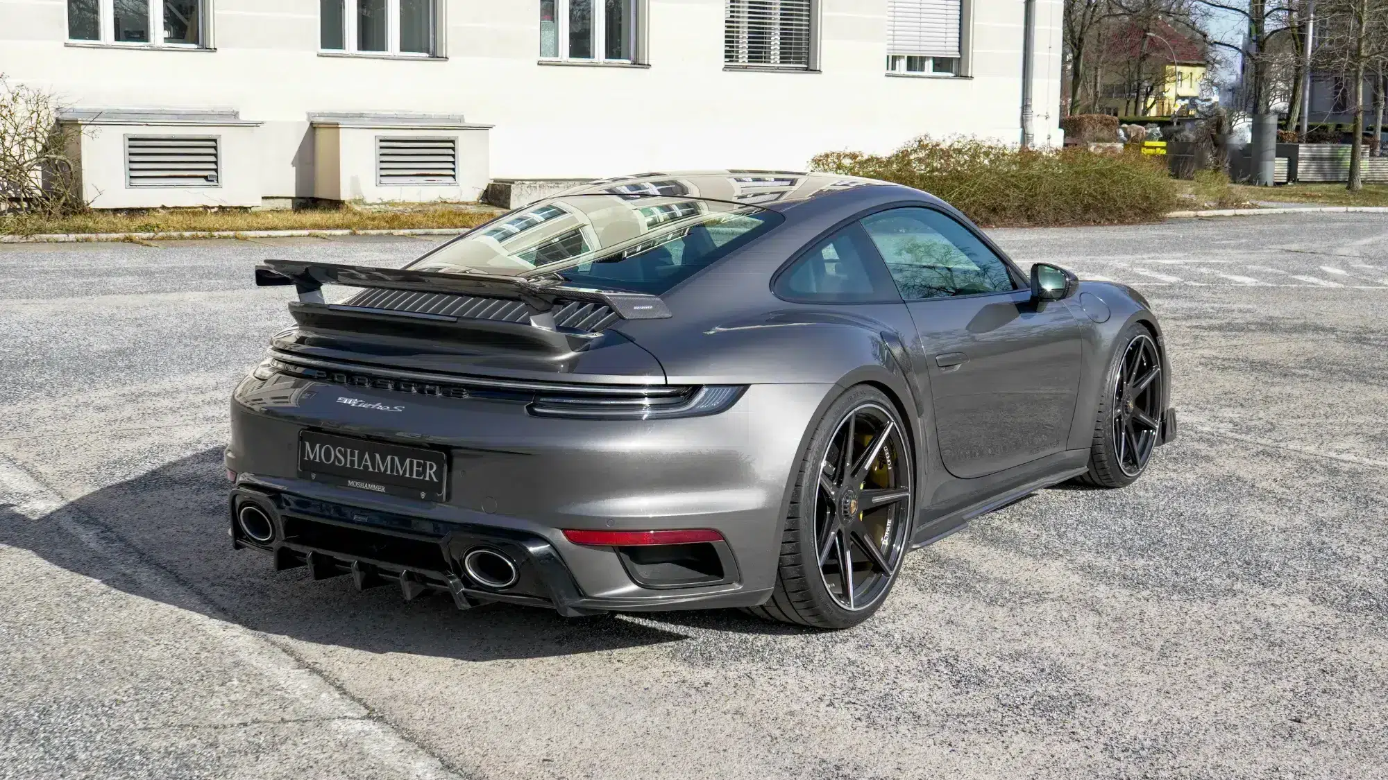 porsche.992turbos.moshammer.carbon.rear.wing.diffuser.wheels