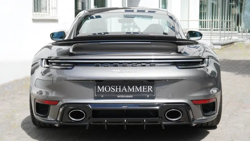 moshammer 992 turbo s rear wing extension