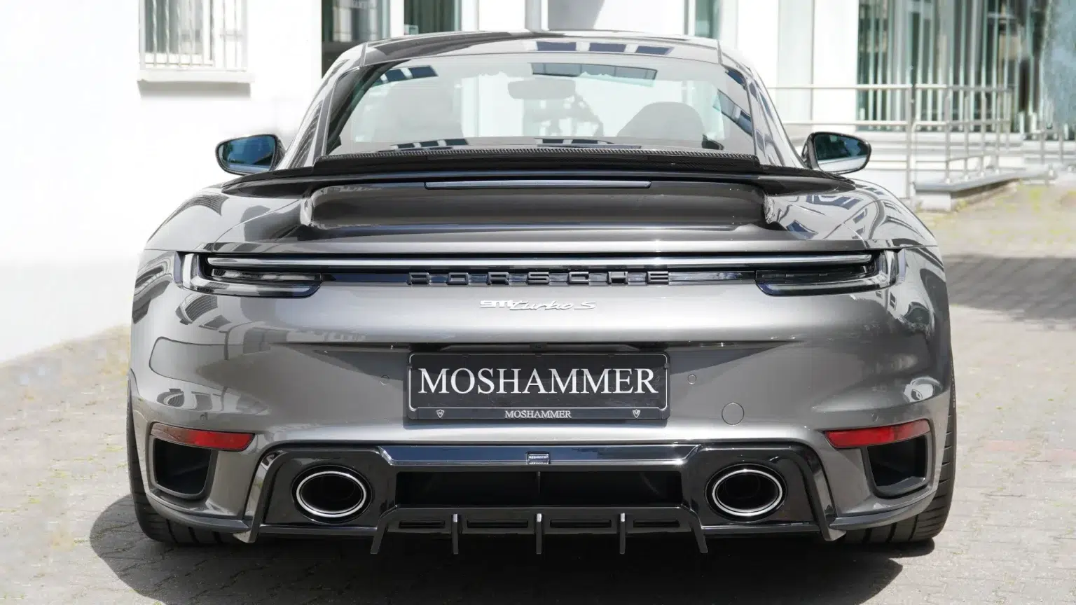 moshammer 992 turbo s rear wing extension